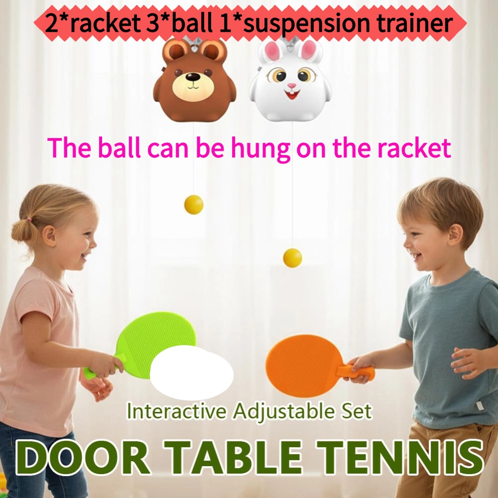 Table Tennis Dimension - Indoor Hanging Table Tennis Trainer for