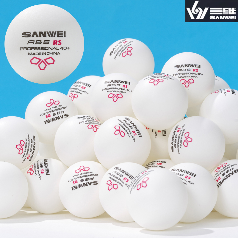 Table Tennis Single - SANWEI RS40+ 3 Star Table Tennis