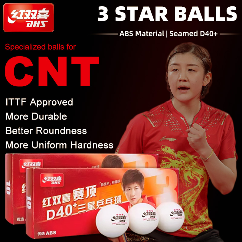 Table Tennis Single - DHS D40+ DJ40+ Ping Pong Balls