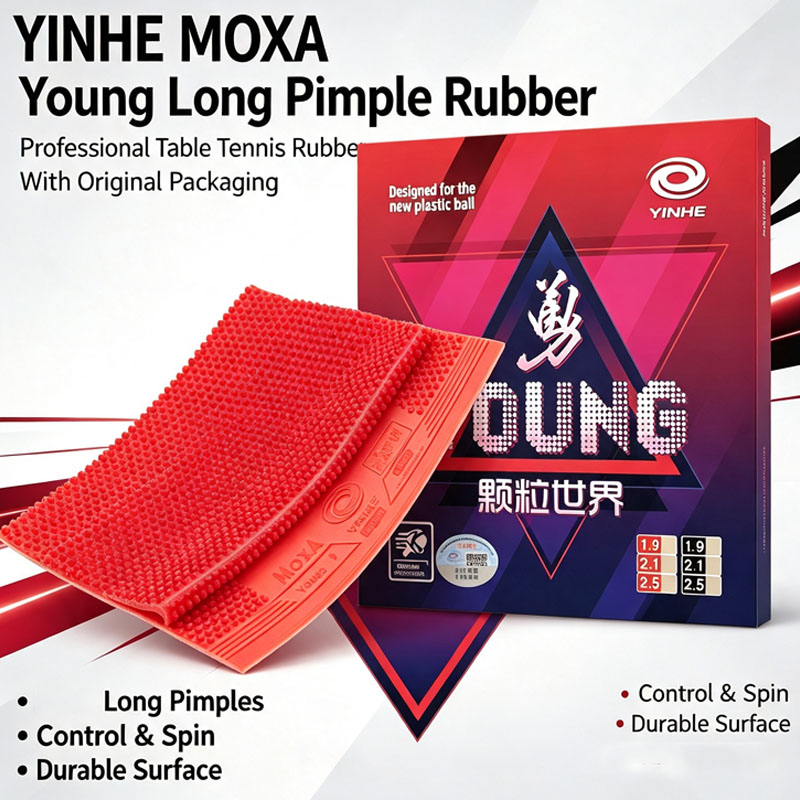 Table Tennis Single - Original YINHE YOUNG Long Pips‑Out Table