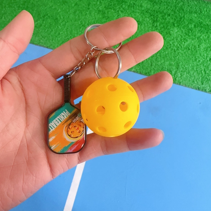 Table Tennis Score - Mini Pickleball Pendant, Mini Paddle Accessory,