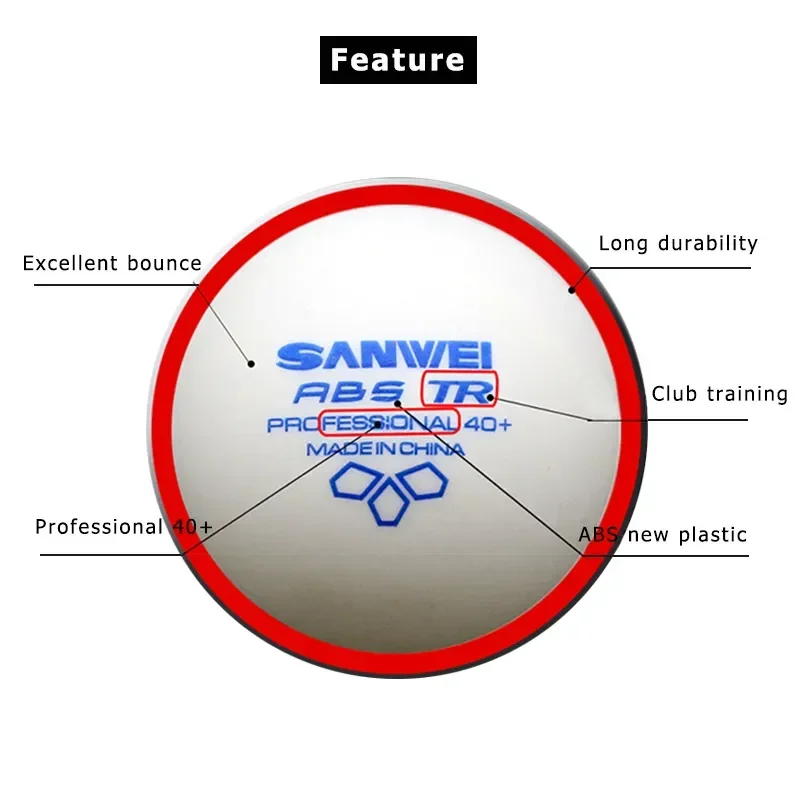 SANWEI-ABS TR 3 Star Table Ten - Table Tennis Hong Kong 评论和价格