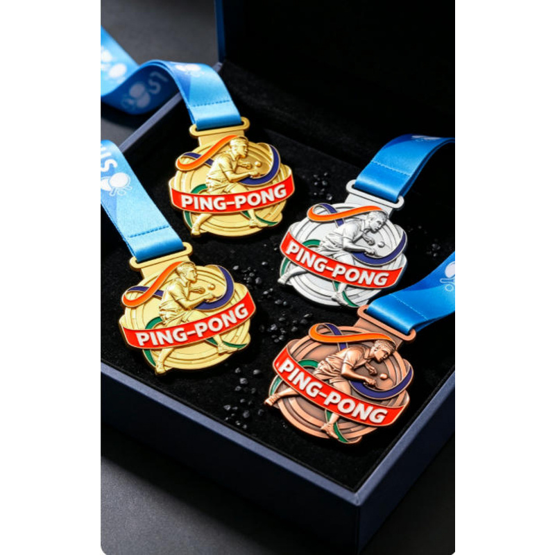 Customized Table Tennis Medals - Table Tennis Championships 评论和价格