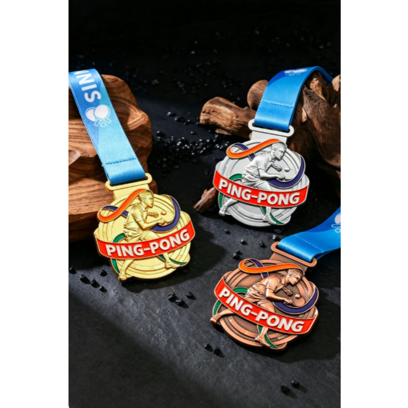 Customized Table Tennis Medals - Table Tennis Championships 评论和价格