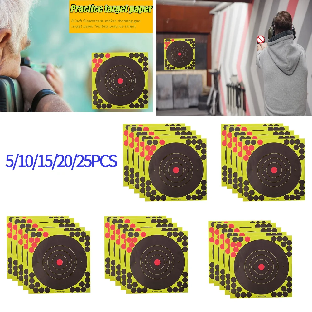 5/10/15/20/25PCS 8-inch Splatt - Practice Target Board 评论和价格