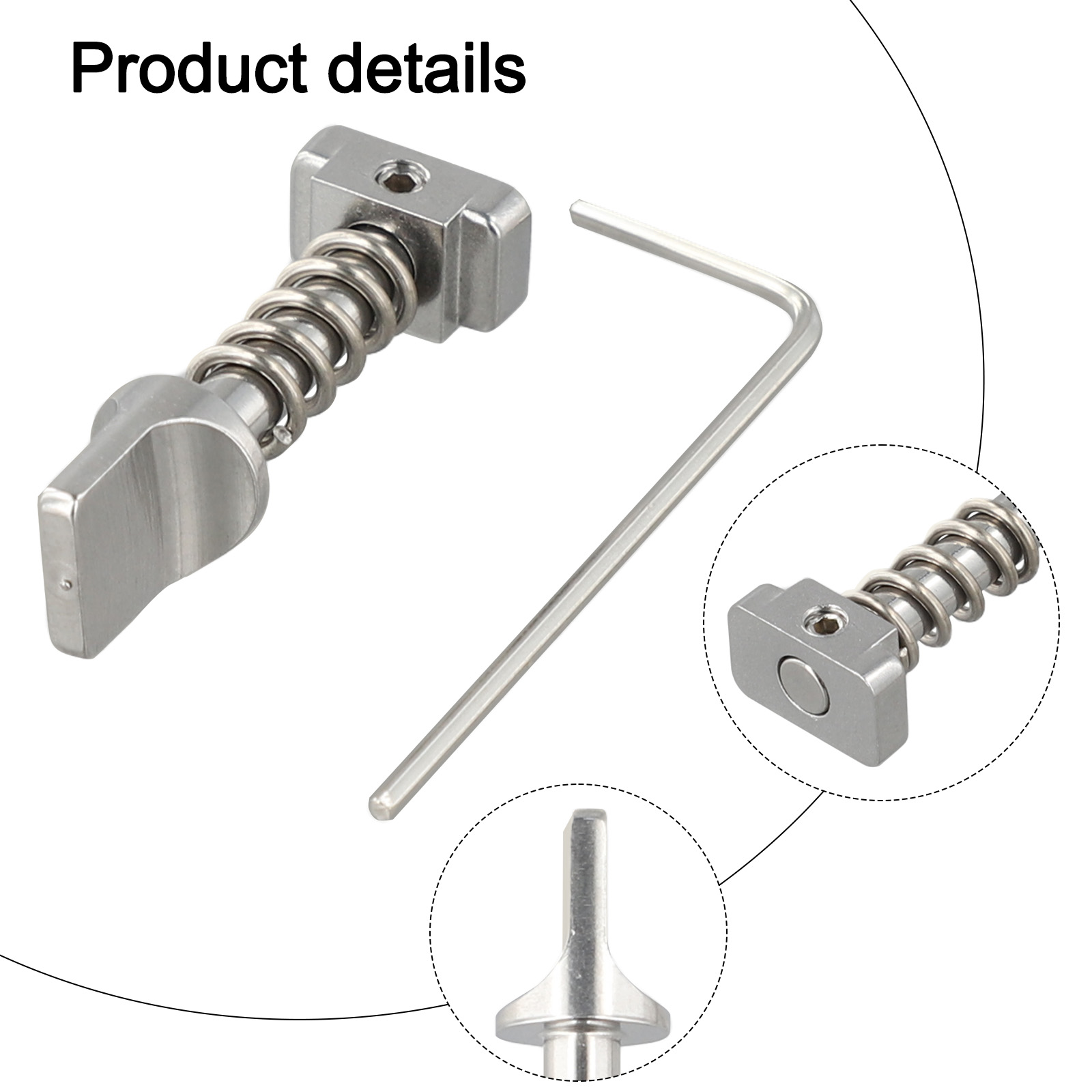 Quick Snap Fin Lock Screw Set  - Table Tennis Zone 评论和价格