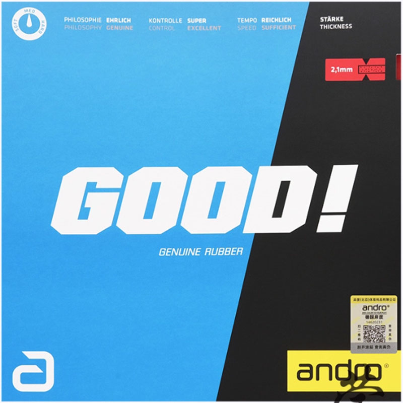 Andro GOOD Table Tennis Rubber - Table Tennis Player 评论和价格
