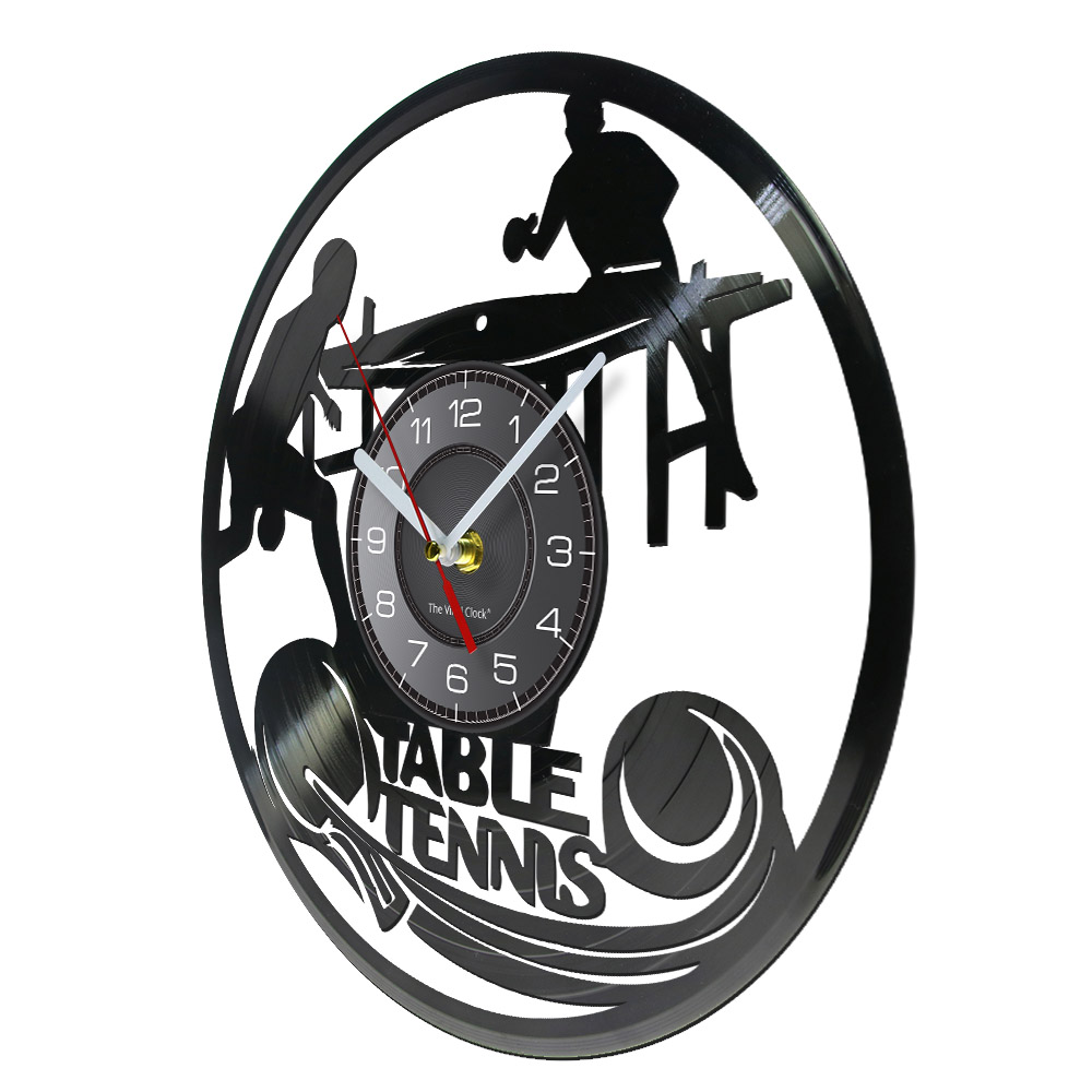 Table Tennis Wall Clock Table  - Table Tennis Dimension 评论和价格