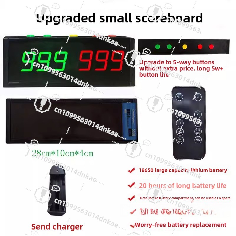 Basketball Game Electronic Sco - Table Tennis Score 评论和价格