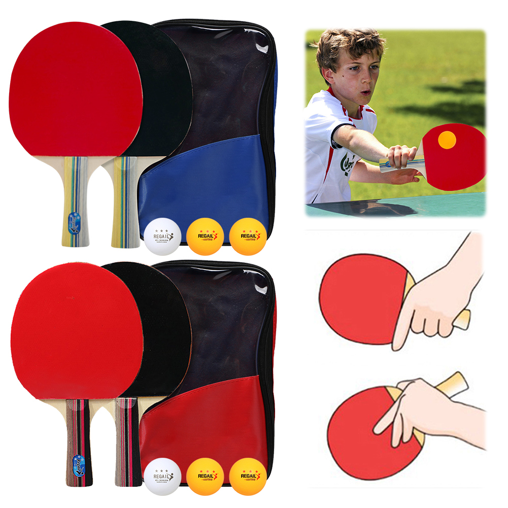 Ping Pong Paddles with Storage - Table Tennis Player 评论和价格