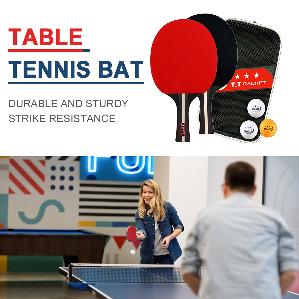 Table Tennis Paddles 2 Rackets - Table Tennis Player 评论和价格