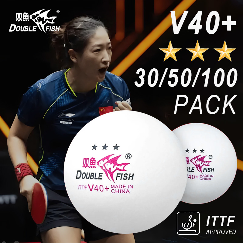 DOUBLE FISH 3 Star V40+ 30/50/ - Table Tennis Hong Kong 评论和价格