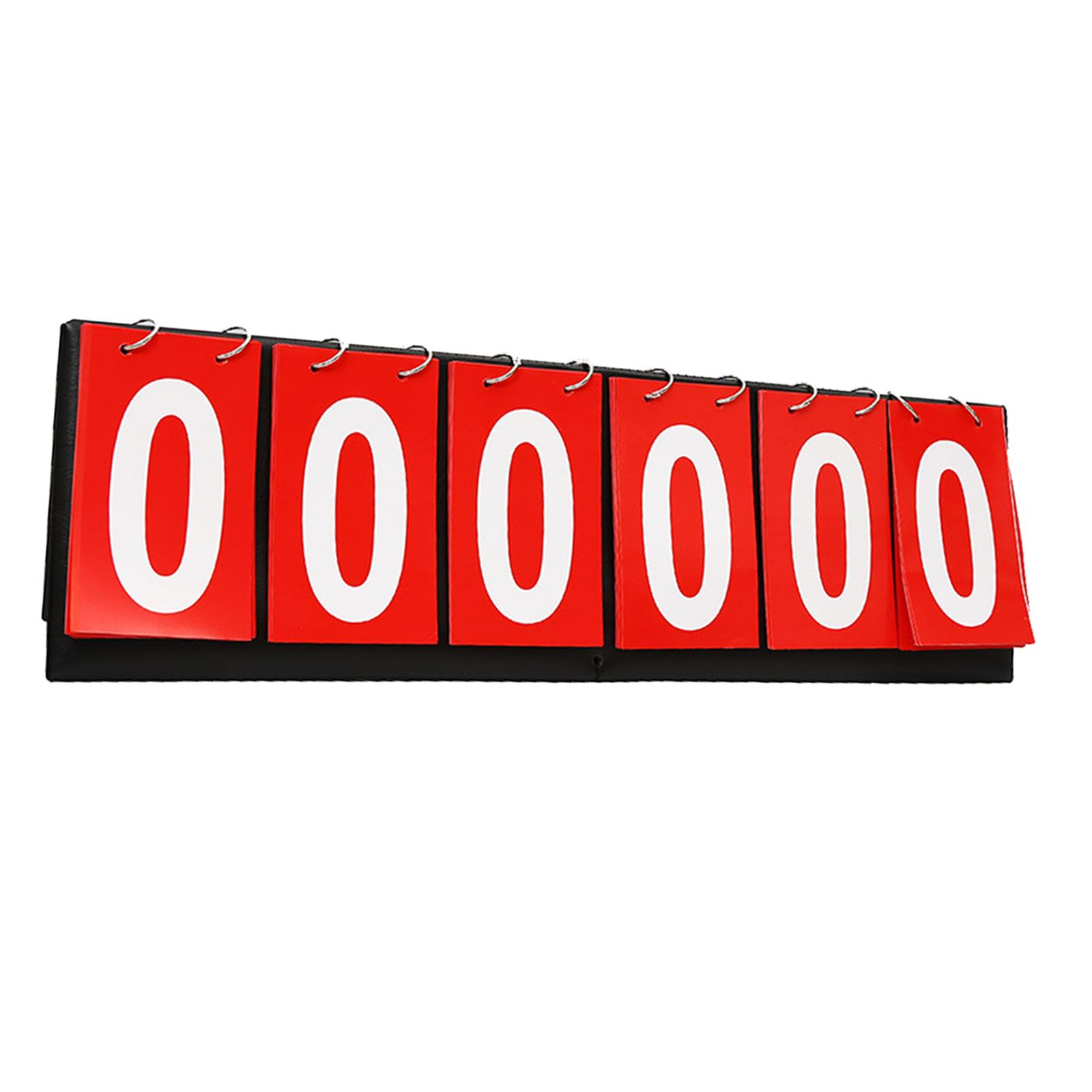6- table scoreboard, portable  - Table Tennis Score 评论和价格