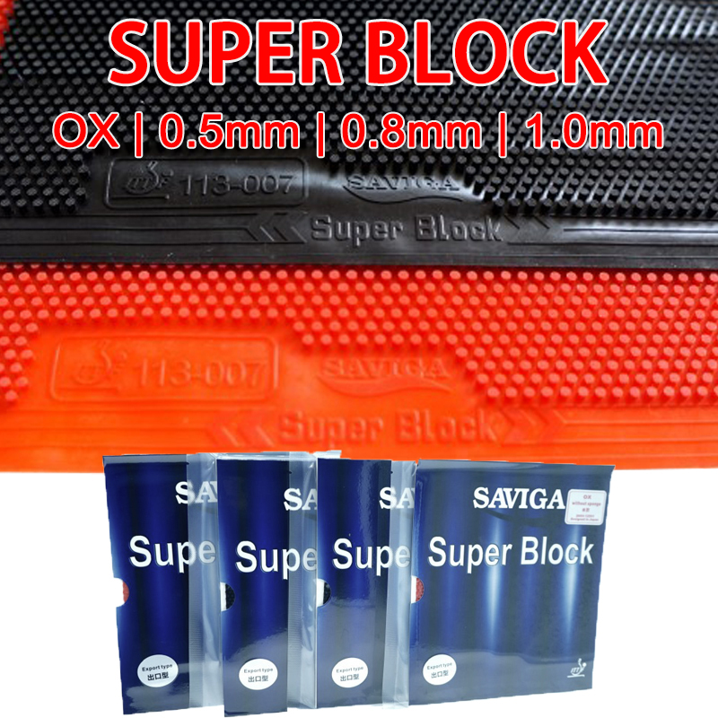 SAVIGA SUPER BLOCK OX Long Pip - Table Tennis Score 评论和价格