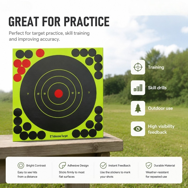 Fluorescent Splash Effect Targ - Practice Target Board 评论和价格