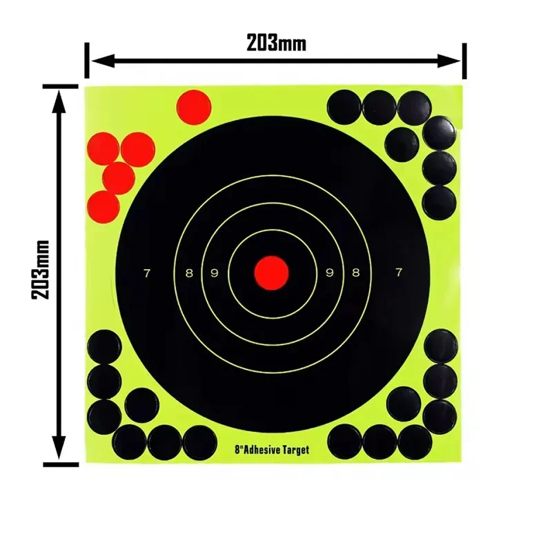 2W-100PCS 8-inch Splatter Targ - Practice Target Board 评论和价格