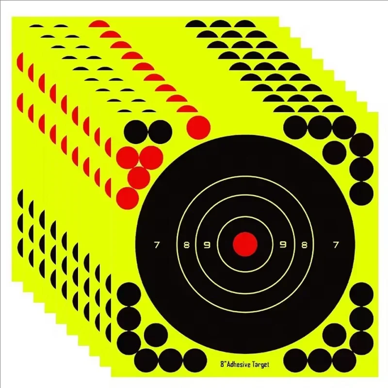 2W-100PCS 8-inch Splatter Targ - Practice Target Board 评论和价格