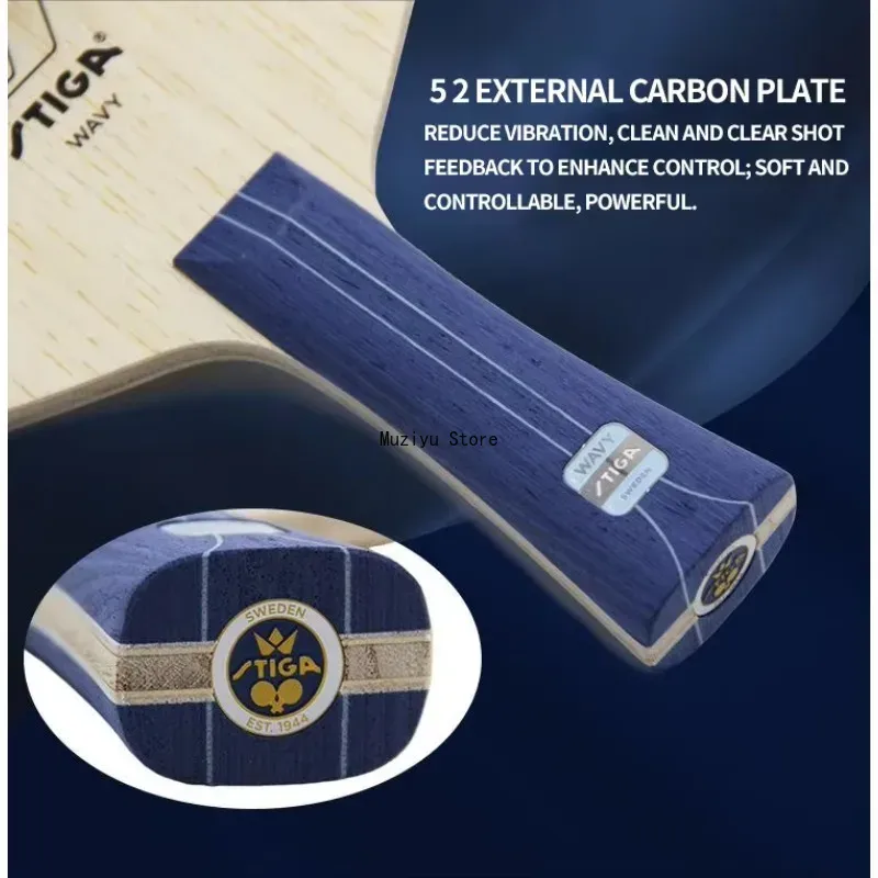 Original STIGA Wavy Ultra Fibr - Table Tennis Player 评论和价格