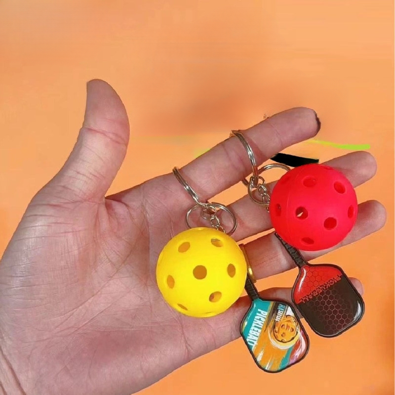 Mini Pickleball Pendant, Mini  - Table Tennis Score 评论和价格