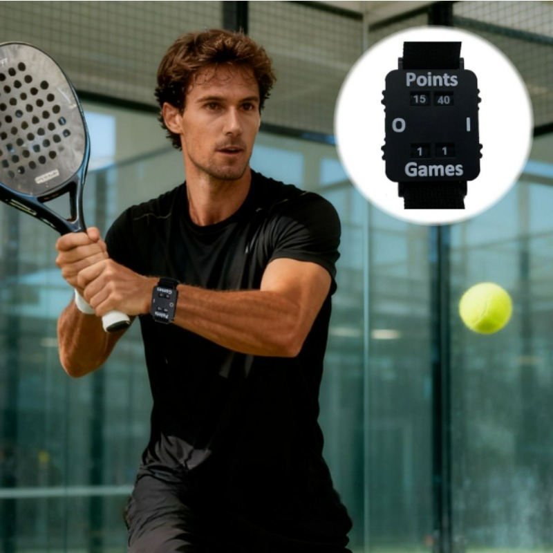 Tennis Score Counter Watch Wit - Wristband Ping Pong 评论和价格